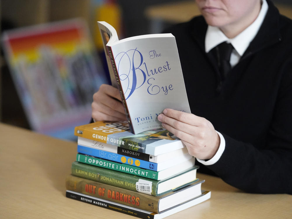 The American Library Association report released Thursday found that nearly half of the books challenged last year deal with LGBTQ themes or with race or racism, much like in years past.