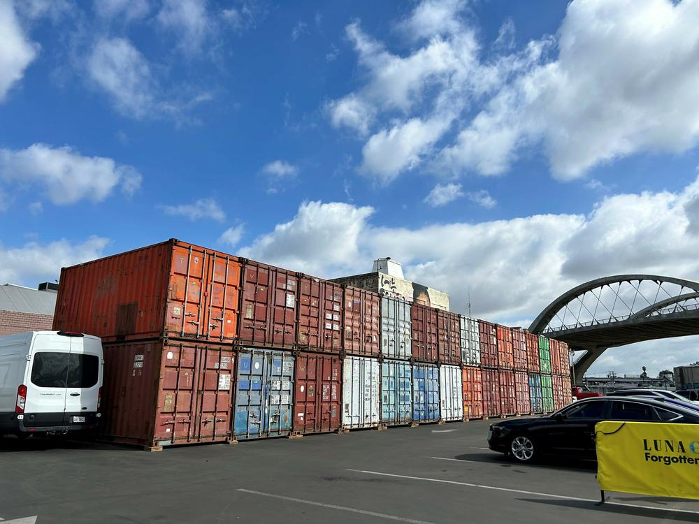 For nearly 40 years, the Luna Luna attractions were packed away in shipping containers.