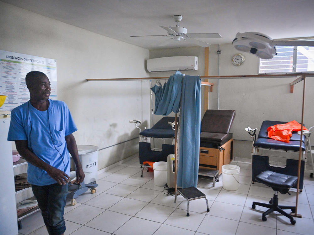 This hospital in Port-au-Prince was damaged during an armed attack in November. With the current unrest in Haiti, health-care facilities are at even greater risk as are staff and patients.