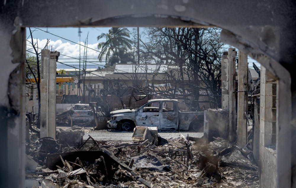 Col. Jess Curry, commander of the U.S. Army Corps of Engineer's Recovery Field Office on Maui, says, 