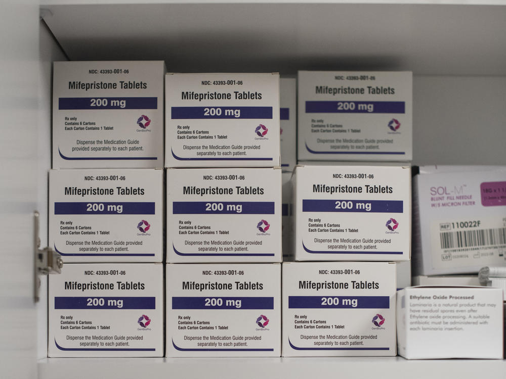 The share of abortions that are performed with medication alone (a combination of mifepristone and misoprosotol) increased between 2020 and 2023.