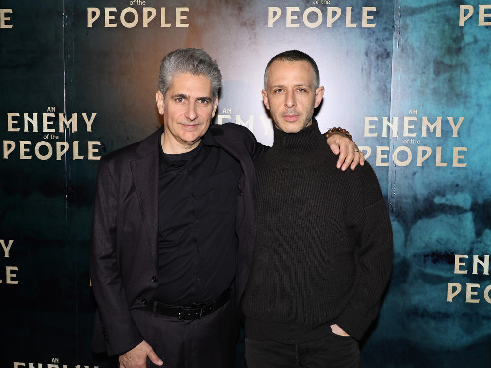 Michael Imperioli and Jeremy Strong star in <em>An Enemy Of The People</em> on Broadway.