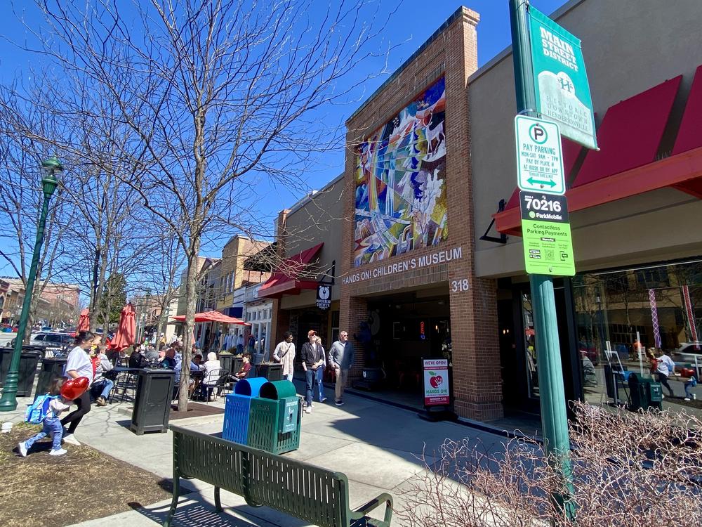Mainstreet Hendersonville is seeing more visitors because of Charlotte the pregnant stingray.