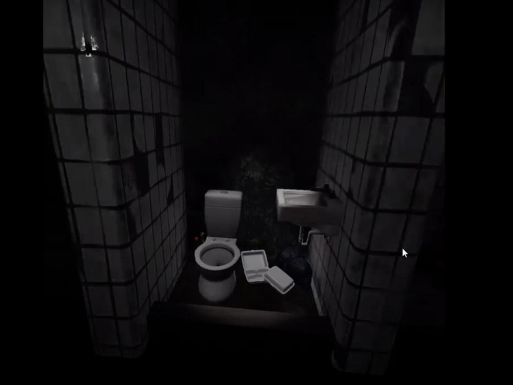 A screen grab from the virtual reality experience created by Venezuelan former political prisoner Víctor Navarro.
