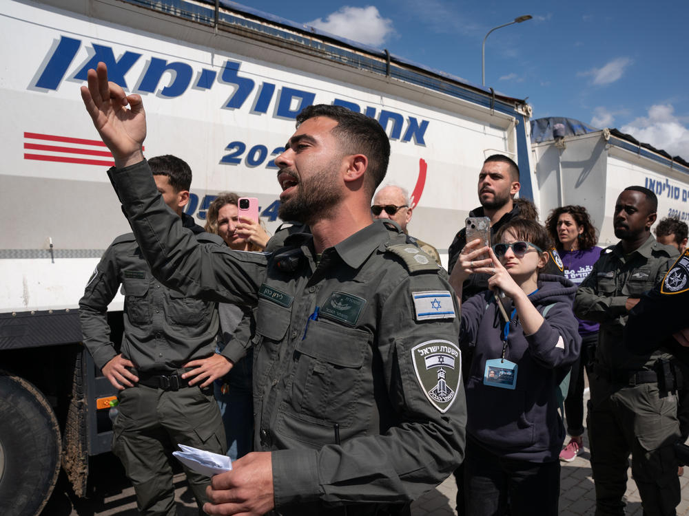 Activists from Standing Together, which describes itself as a grassroots Jewish and Arab group seeking peace, set out in a convoy, including a large truck holding donated goods, with the goal of delivering aid directly to Gaza on March 7. The group was blocked en route to the Kerem Shalom crossing by Israeli police and soldiers.