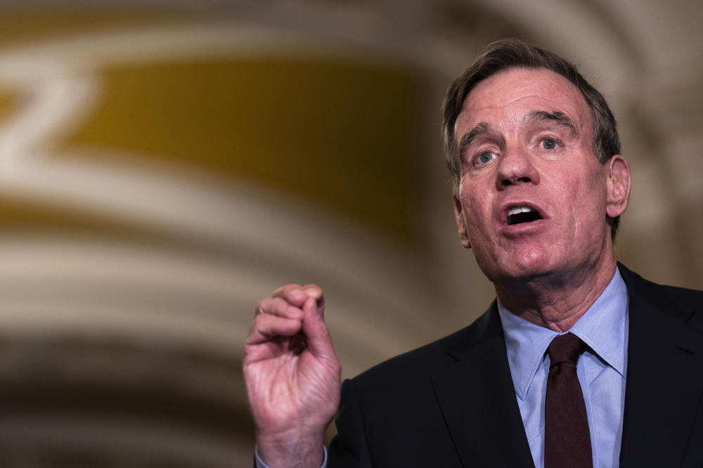 Sen. Mark Warner, D-Va., says he is concerned about how many young people get their news from TikTok, given it is owned by a Chinese company that controls the platform's algorithm.