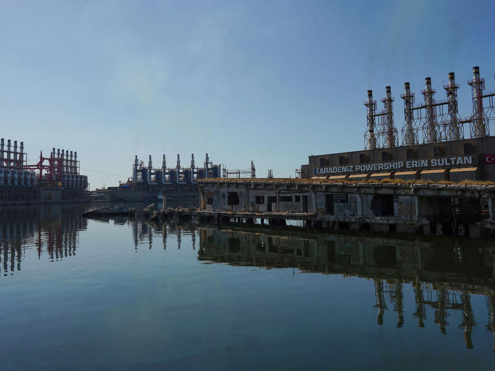 Turkish powerships docked at the bay in Havana, on Feb. 17, 2023.