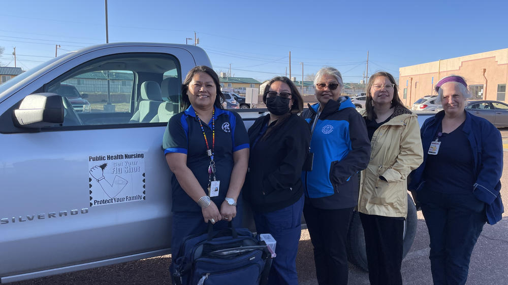 These public health nurses with the Navajo Area Indian Health Service can test and treat patients for syphilis at home. Syphilis infection rates in the Navajo Nation are among the nation's highest.