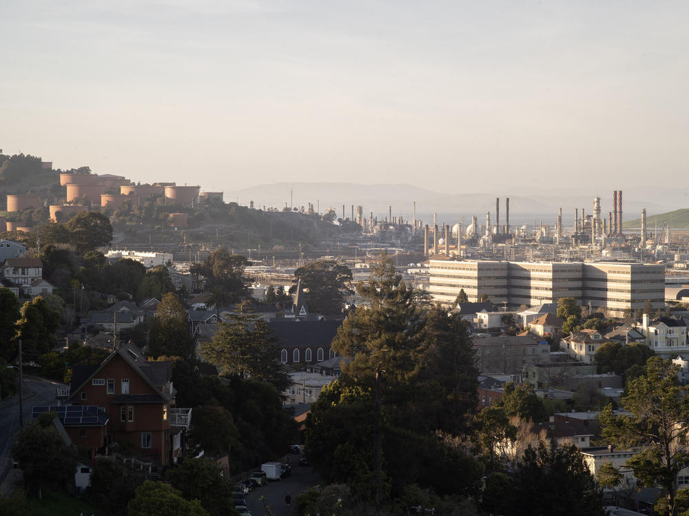 The city of Richmond exists in the shadow of the nearby Chevron refinery, which has been connected to poor air quality and health issues in the nearby community.