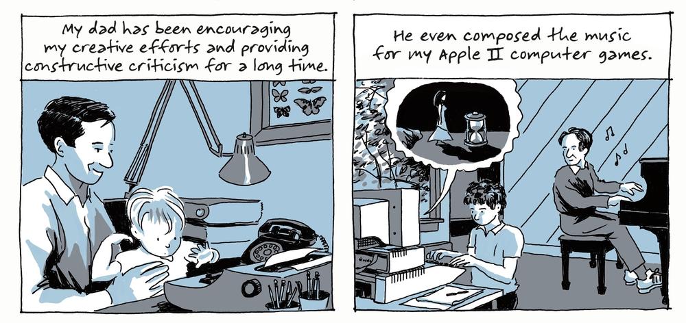 A panel from <em>Replay.</em>