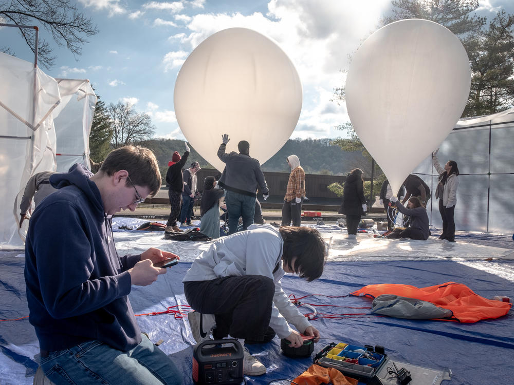 Balloons are the perfect vehicle to study an eclipse. They fly higher than aircraft, and can stay in the eclipse zone longer than a sounding rocket.