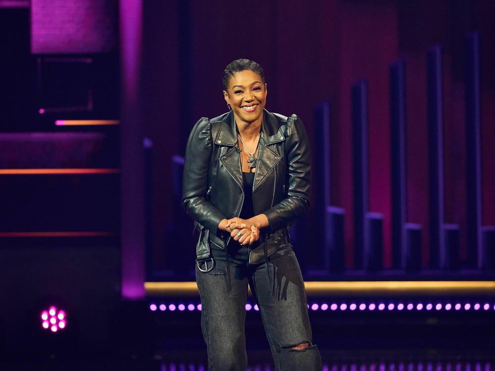 Tiffany Haddish was one of several comedians who thanked Kevin Hart for his help early in her career.