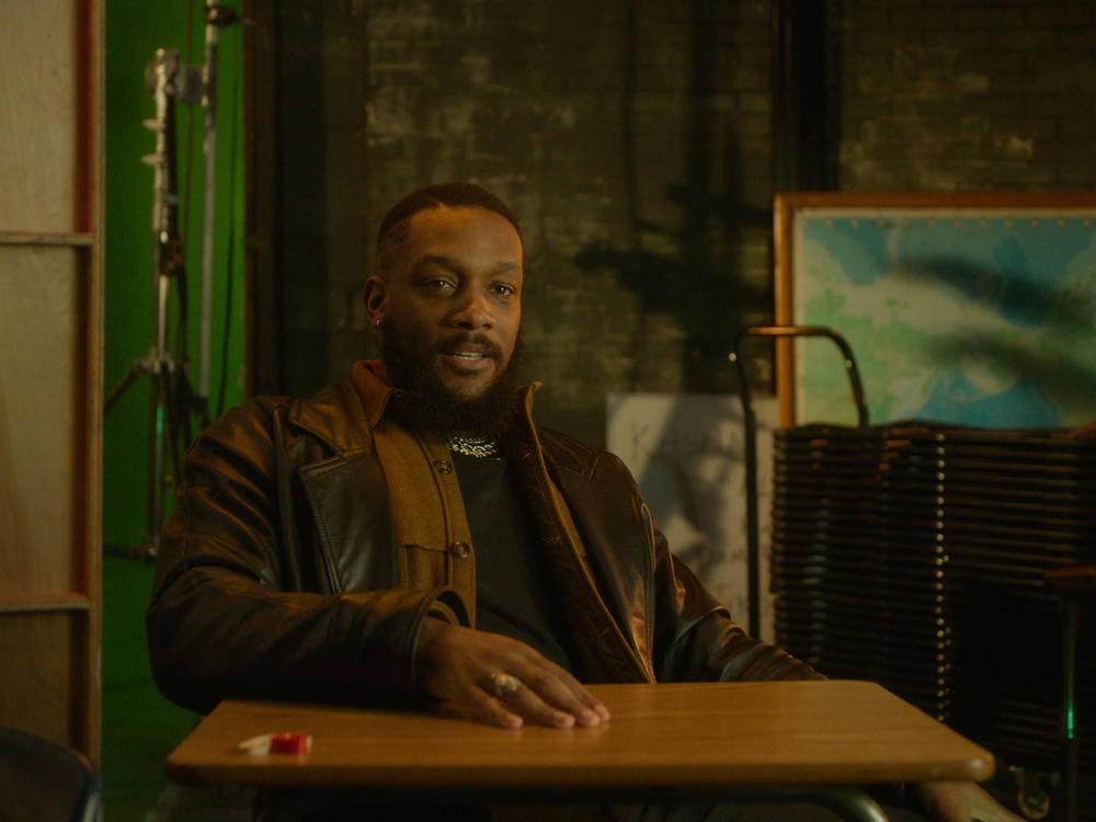 Bryan Hearne in the docuseries<em> Quiet on Set.</em>