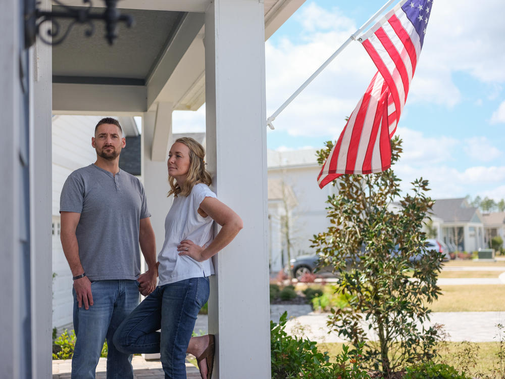 Matt and Helen Perry at their home in Yulee, Fla.