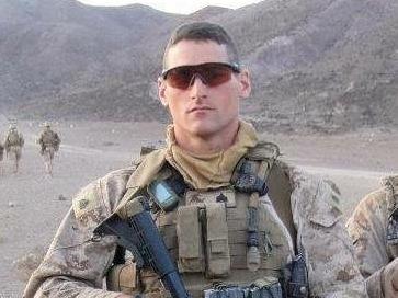 U.S. Marine Sgt. Matt Perry on deployment in Djibouti, 2012