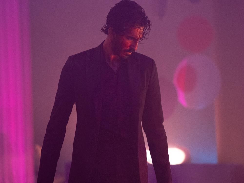 Dev Patel in <em>Monkey Man</em>.