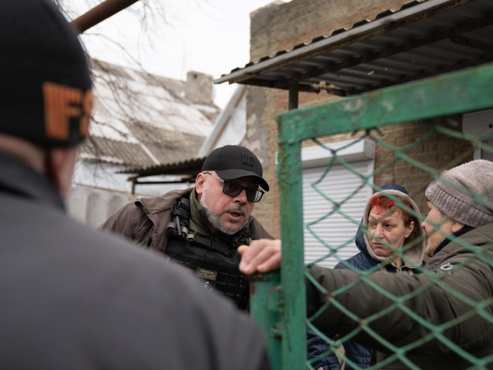 Chaus checks in with residents in Chasiv Yar.