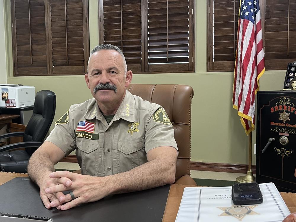 Riverside County Sheriff Chad Bianco says legalization has increased incentives for unlicensed cannabis farms and associated violent crime.