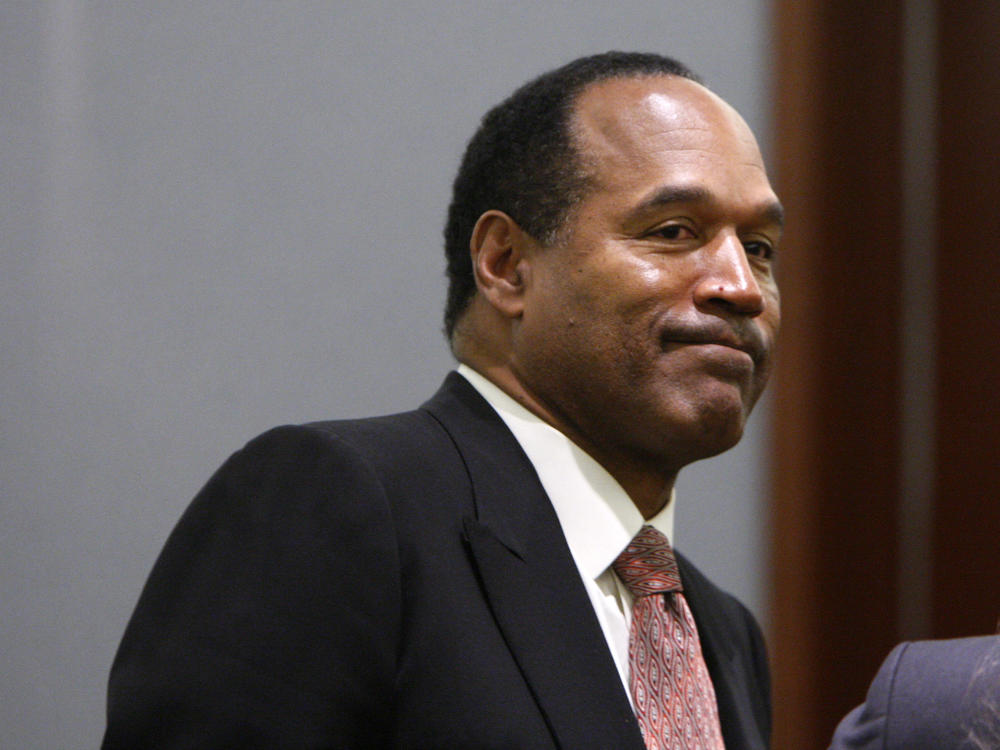 O.J. Simpson, pictured in September 2008 in Las Vegas, died Wednesday, according to a statement from his family.
