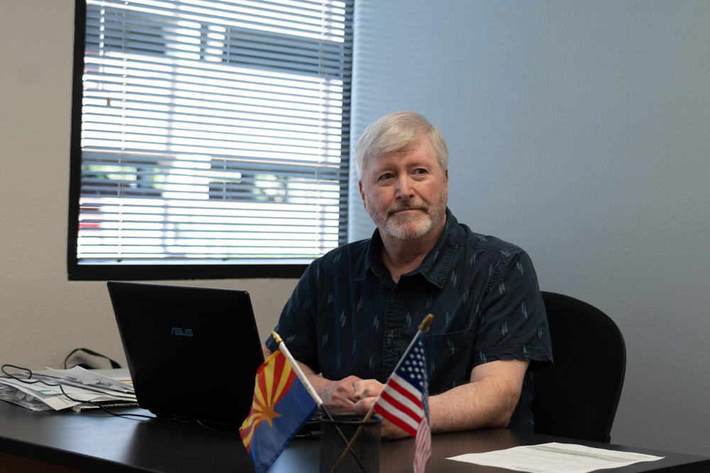 Jon Ryder is the executive director of the Maricopa County Democrats in Phoenix.