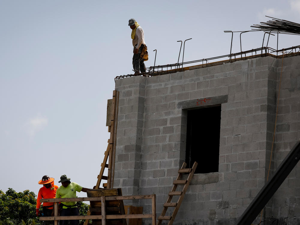 Construction workers often labor under dangerously hot, humid conditions in Florida, like during 2023's July heat wave. Heat records broke across the state during 2023's summer.