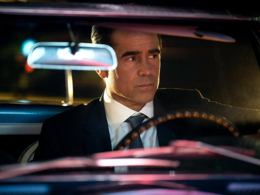 Colin Farrell patrols Los Angeles in style as private eye John Sugar in new series, <em>Sugar</em>.