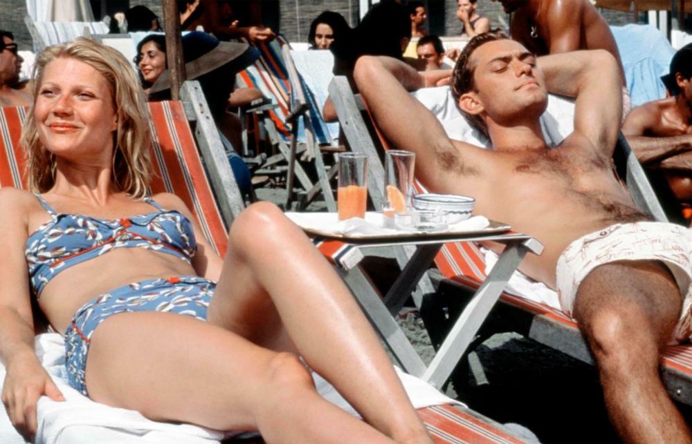 Gwyneth Paltrow and Jude Law in the film <em>The Talented Mr. Ripley.</em>