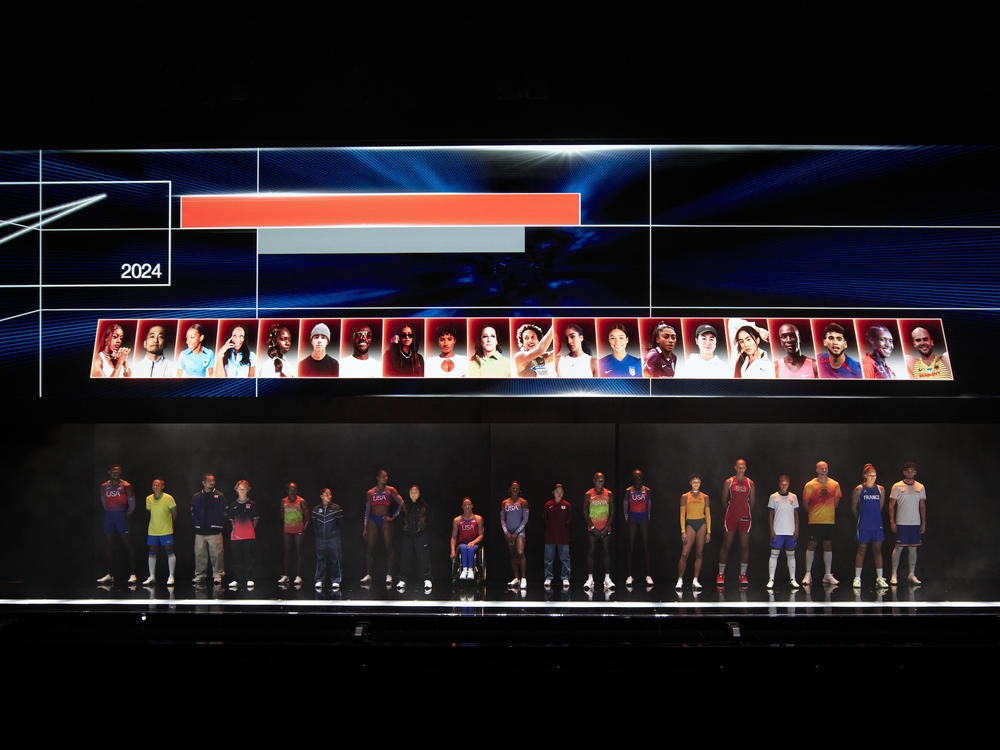 Elite athletes from around the world joined Nike to unveil the latest Nike Air footwear and team kits at the 