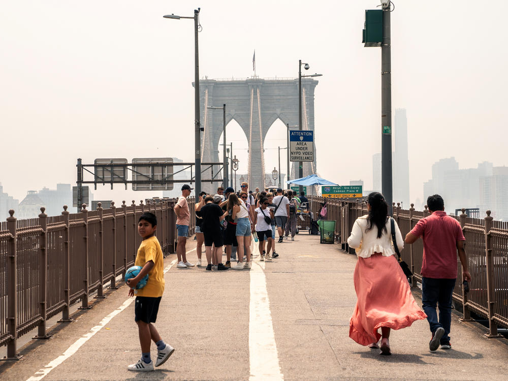 Wildfire smoke covered huge swaths of the U.S. in 2023, including places like New York City, where it has historically been uncommon. New research shows the health costs of breathing in wildfire smoke can be high.