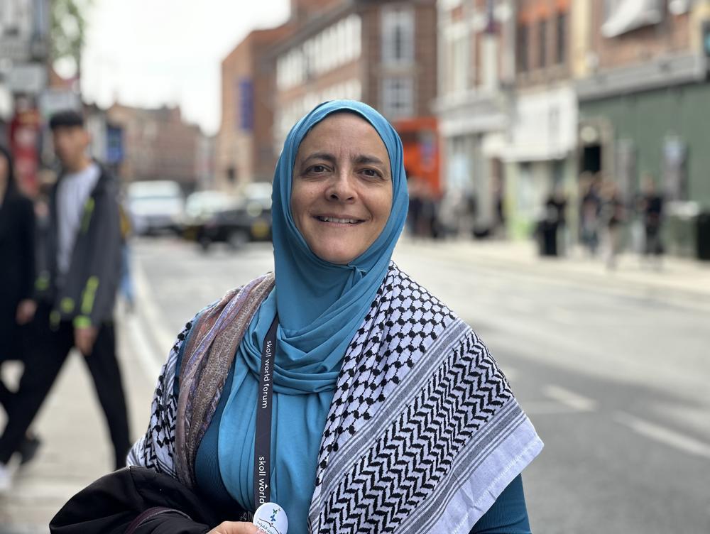 Rana Dajani is a molecular biologist at Hashemite University in Jordan. She studies the impact of trauma on people's DNA, how it impacts future generations and what can be done to mitigate trauma's impact. the author of <em>Five Scarves</em>, a book about seeking gender equality, she started a program called <a href=