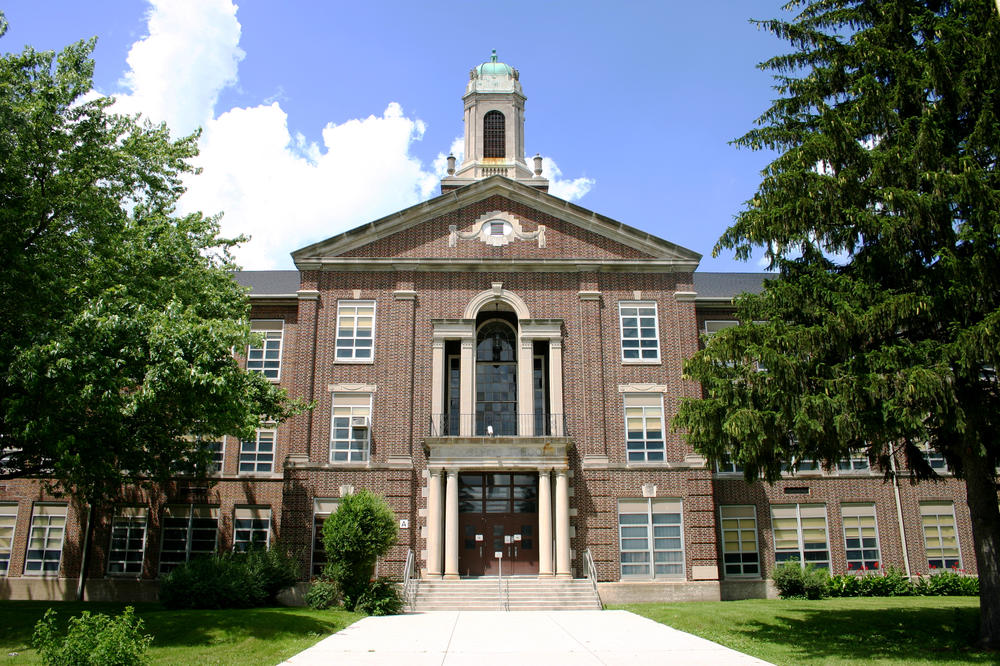 Theodore Roosevelt High School in Gary, Ind., in 2015.