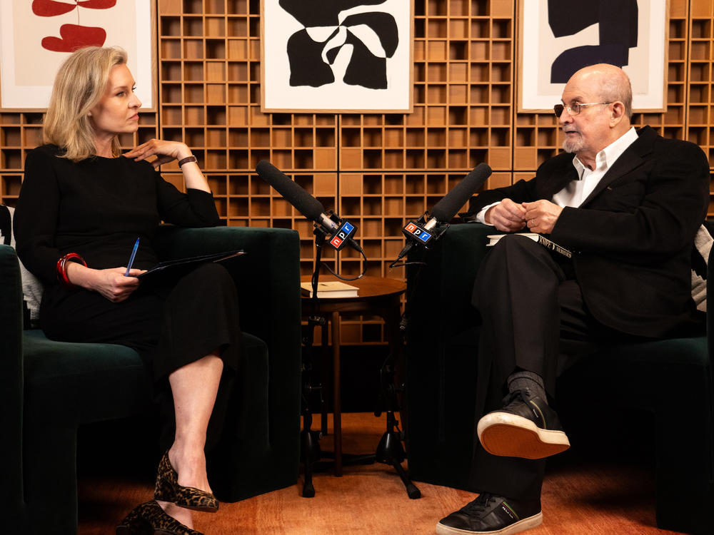 NPR's Mary Louise Kelly speaks with Salman Rushdie (April 8, 2024).