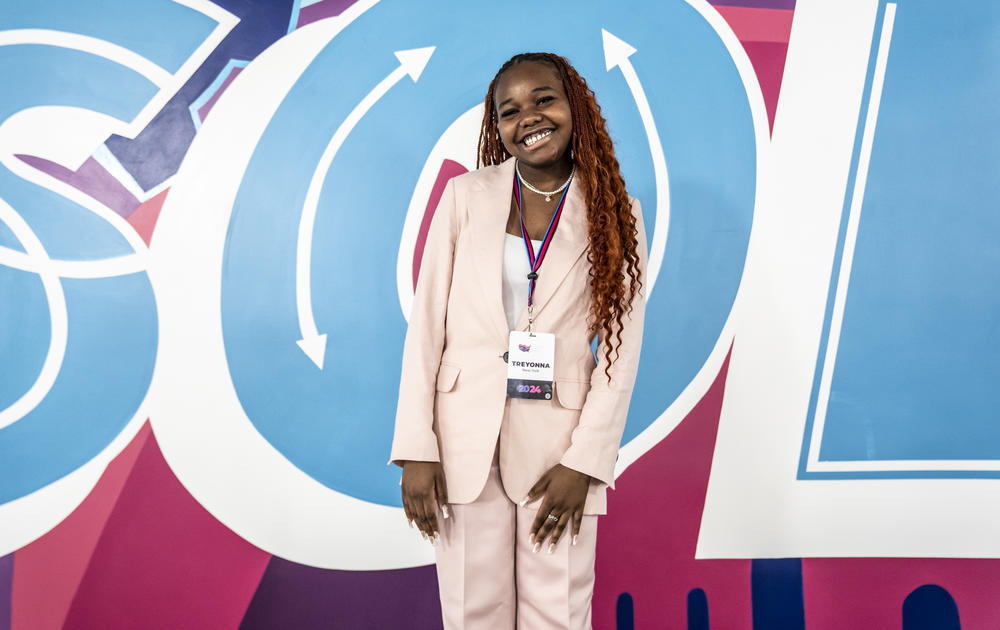 Treyonna Sullivan, 17, is a winner in a national science challenge. She created 