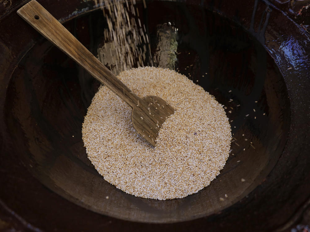 Pictured: the grain amaranth is one of 20 