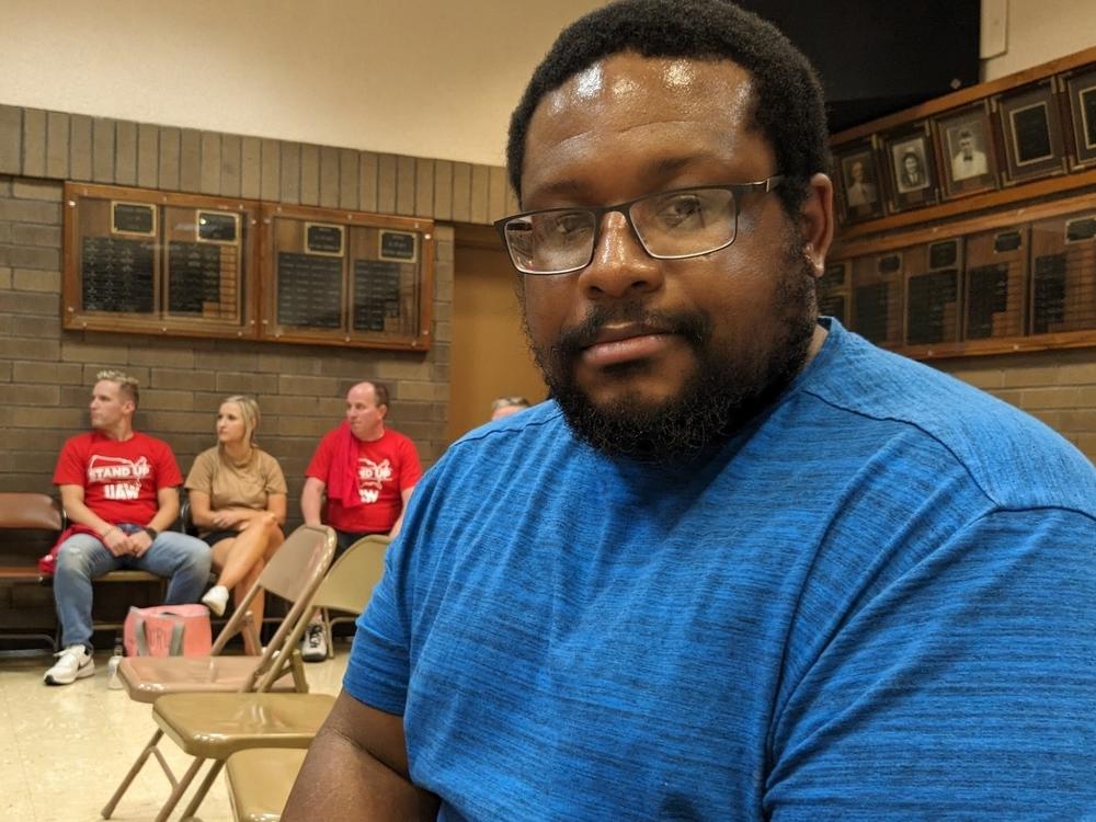 Quinton North, who assembles battery packs for the Volkswagen ID.4, says he voted yes on joining the UAW, a reversal from 2019 when he voted against unionization.