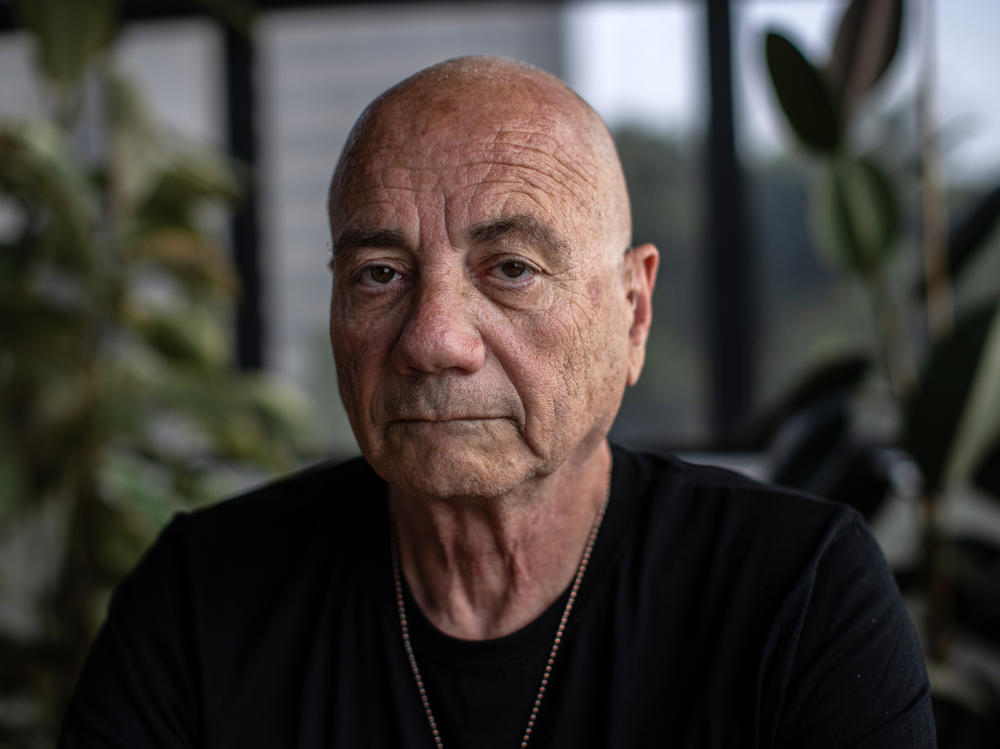 Luis Har, shown here in Tel Aviv, Israel, on March 27, was taken hostage during the Oct. 7 Hamas attacks and freed by an Israeli special forces operation in February. In captivity, he says, 
