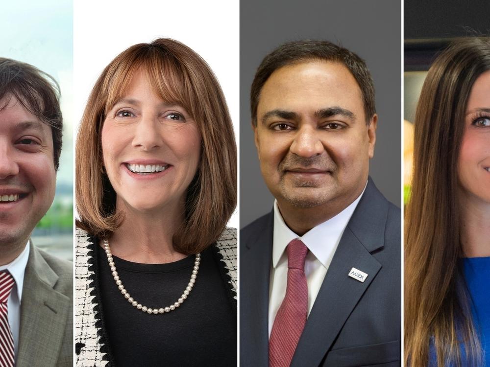 Four Americans representing four different perspectives on the U.S. economy.