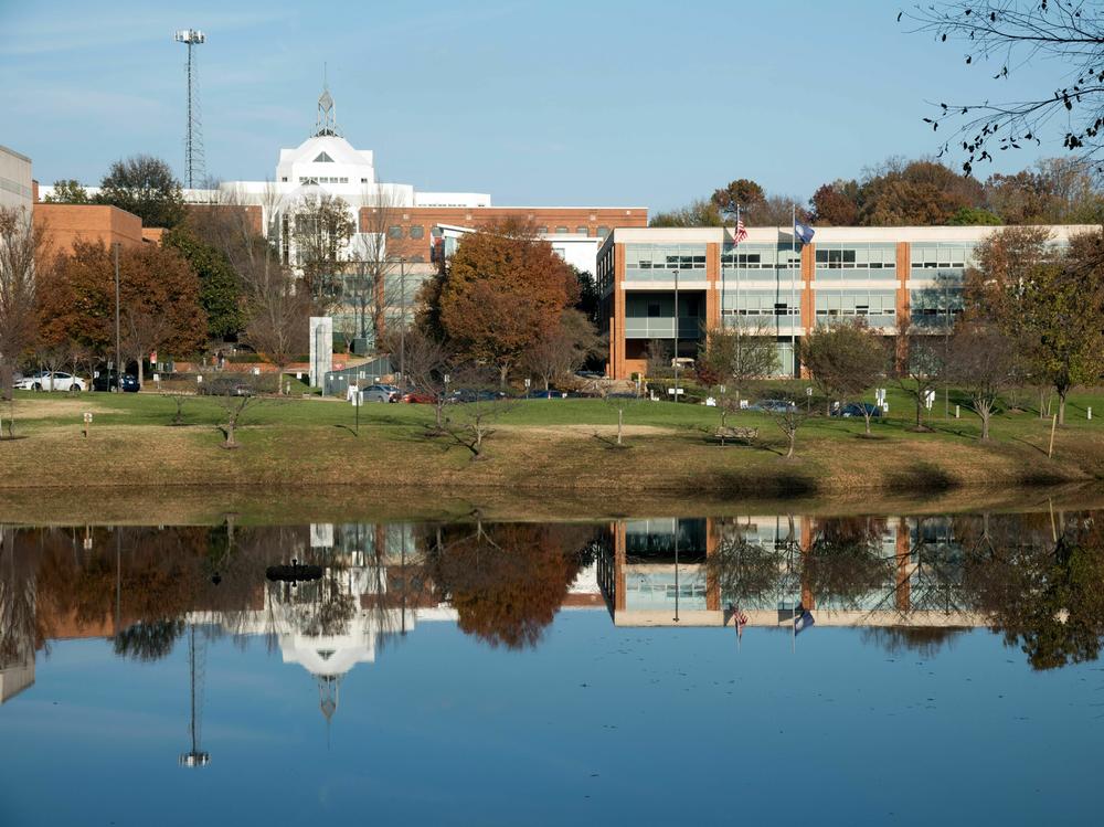 George Mason University's campus in Fairfax, Va., in 2018.