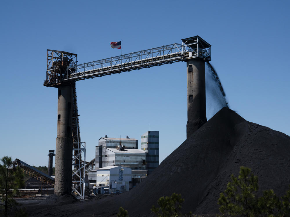 Warrior Met Coal produces metallurgical coal for steel production in Brookwood, Ala.