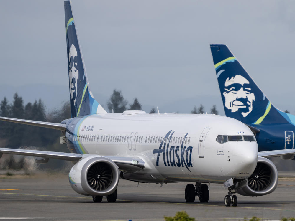 An Alaska Airlines Boeing 737 Max 9 taxis at Seattle-Tacoma International Airport on March 25 in Seattle. Planes sometimes make emergency landings, but it's rare that anyone is seriously hurt.