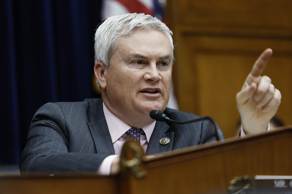 Republican Rep. James Comer of Kentucky is chair of the House Oversight and Accountability Committee, which last month advanced a bill that calls for leaving noncitizens out of congressional apportionment counts.