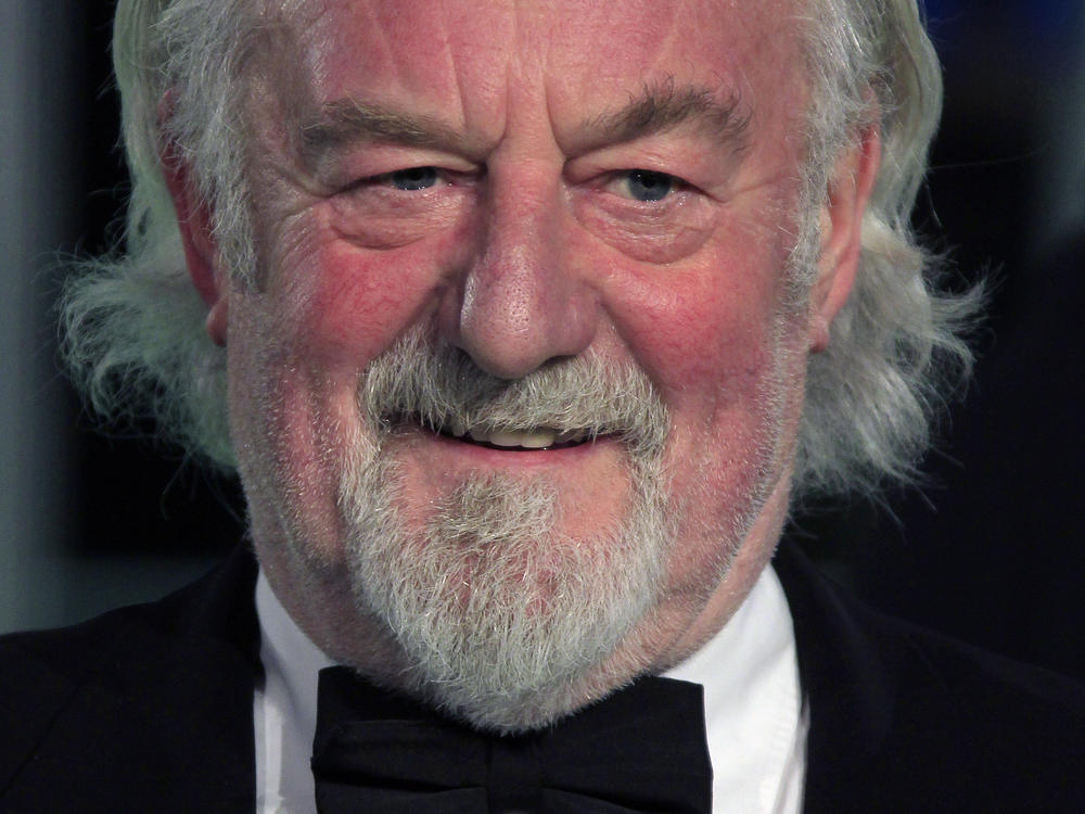 Bernard Hill arrives on the red carpet at a Leicester Square cinema for the Royal Performance of The Hobbit: An Unexpected Journey on Dec. 12, 2012.