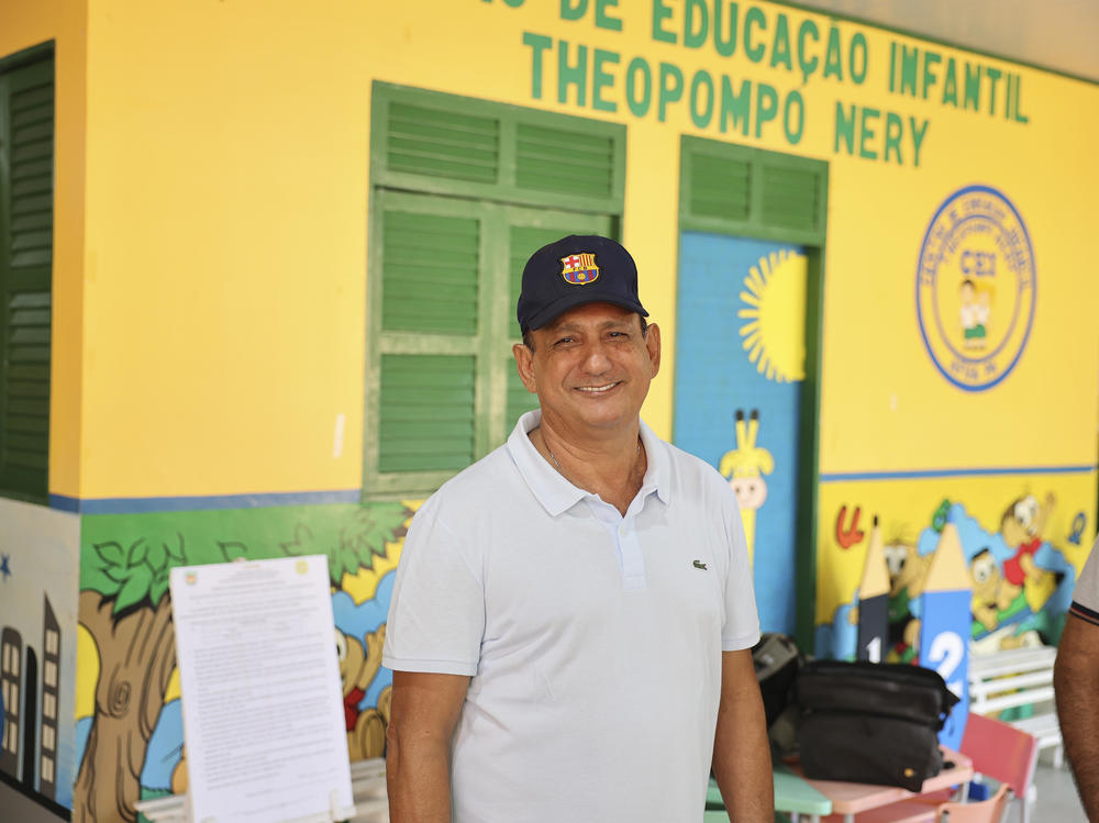 Odimar Wanderley Salomão, the mayor of Afuá, in January.