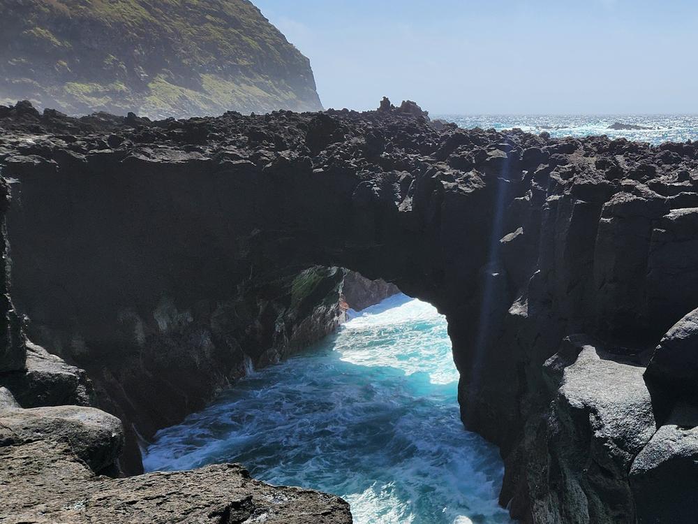 Sao Miguel's coastline is often rugged and stormy. The Azores lie more than 900 miles from the Portuguese mainland and the islands feel remote, a world apart from Europe.