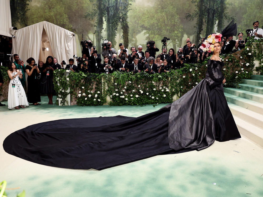Zendaya at the 2024 Met Gala in New York City. The actress is one of many celebrities whose name has appeared this week on social media 
