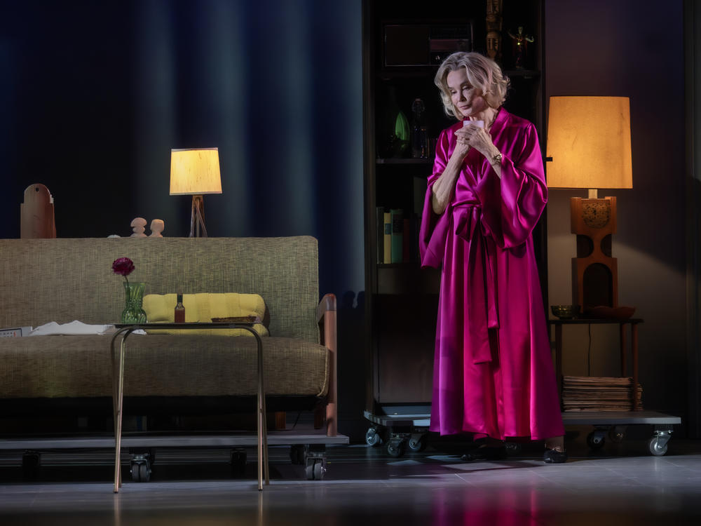 Playwright Paula Vogel is known not just for her work on Broadway — but for the generations of famous playwrights whose careers she has nurtured. Above, Jessica Lange in Paula Vogel's <em>Mother Play. </em>