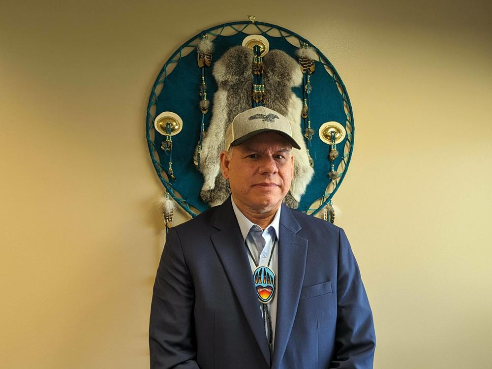 Edward Peter-Paul is chief of the Mi'kmaq Nation in Maine. Decades ago, a sweat ceremony helped him improve his relationship with drugs and alcohol. He hopes the new healing lodge can do the same for other tribal citizens.