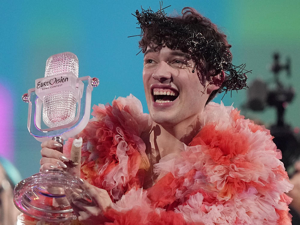 Nemo of Switzerland, who performed the song 