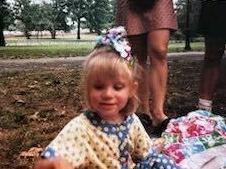A photo of Astraea Regina as a young girl.