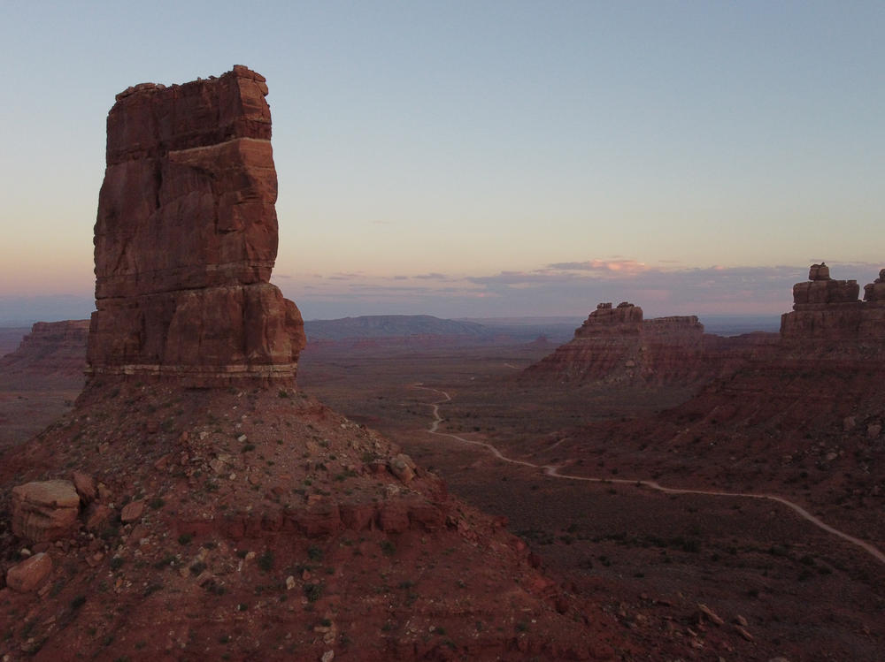 The Valley of the Gods, a part of the Bears Ears National Monument in Utah.